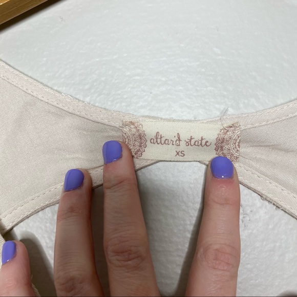 Altar’d State Lexia Dress Embroidered Size XS - Picture 7 of 10